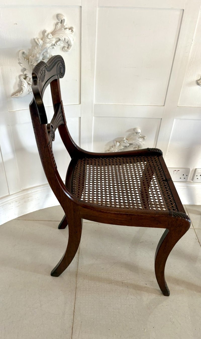 Magnificent Quality Antique Set of 6 Regency Dining Chairs